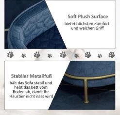 PawHut Hondenbank Met Rugleuning Huisdierenbank Met Metalen Poten Hondenbed Kattenbank D04-157 14 PawHut Hondenbank Met Rugleuning Huisdierenbank Met Metalen Poten Hondenbed Kattenbank D04-157 -Hondenartikelen Serie Winkel 1200x1153 3