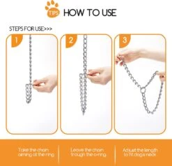 Nobleza Slipketting Hond - Sliphalsband - Trainingshalsband - Hondenketting - Maat L -Hondenartikelen Serie Winkel 1200x1155 12