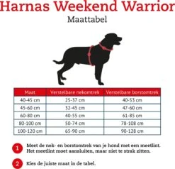 Hurtta Weekend Warrior Harness Zwart Maat - 60-80 -Hondenartikelen Serie Winkel 1200x1155 20