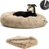 Filo Hondenmand 60cm Met Deken & Rits – Crème – Geschikt Als Kattenmand - Fluffy Donut Hondenbed Lichtbruin - Honden Mand & Bed – Hondenkussen – Kussen Hond – Katten Mand -Hondenartikelen Serie Winkel 1200x1155 4