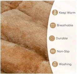 Nobleza Benchkussen - Dierenkussen - Hondenkussen - Kattenkussen - Benchmat - Dierenmat - Hondenmat - Kattenmat - Bruin - Maat S -Hondenartikelen Serie Winkel 1200x1158 3