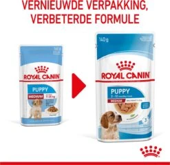 Royal Canin Shn Medium Puppy Pouch - Hondenvoer - 10 X 140 G -Hondenartikelen Serie Winkel 1200x1159 29