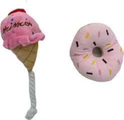 Honden Speelgoed - Puppy Speelgoed - 11 Stuks - Roze - 1 Speeltje Gratis - Honden Knuffel - Trektouw - Honden Speeltjes -Hondenartikelen Serie Winkel 1200x1159 51