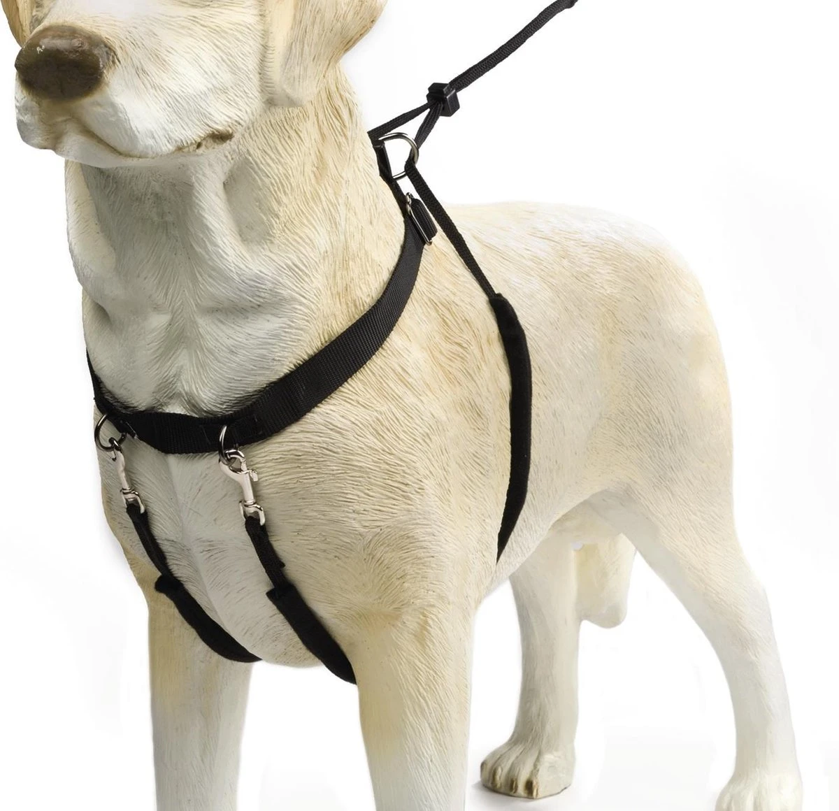 Beeztees Gentle Walker - Hondentuig - Zwart - M 4 Beeztees Gentle Walker - Hondentuig - Zwart - M - Afbeelding 2