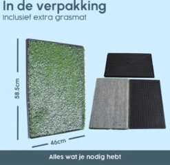 Merkloos Gtrise Hondentoilet Met 2 Matten - Out/Indoor - Zindelijkheidstraining Ebook - Dieren Wc 12 Merkloos Gtrise Hondentoilet Met 2 Matten - Out/Indoor - Zindelijkheidstraining Ebook - Dieren Wc -Hondenartikelen Serie Winkel 1200x1162 17