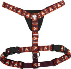 Woolly Wolf - Polar Night Hondentuig - L - Duurzaam - Paars - Oranje -Hondenartikelen Serie Winkel 1200x1162 19