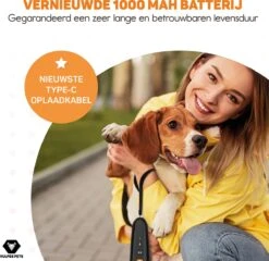 Vulpes Pets® Ultrasone Anti Blaf Apparaat – 3-in-1 Anti Blaf Apparaat Pro - Diervriendelijk & Zonder Schok - Alternatief Anti Blafband - Voor Kleine & Grote Honden - Audio - Flashlight - USB-Oplaadbaar -Hondenartikelen Serie Winkel 1200x1165 15