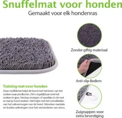SNOOTS - Snuffelmat Hond - Snuffelmatten Voor Hond En Puppy - Honden Speelgoed Intelligentie - Agility Voor De Hond - Hondentraining - Denkspel Hond - Wasbaar Incl. Zuignappen -Hondenartikelen Serie Winkel 1200x1165 25