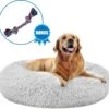Pawzle Hondenmand - Donut Hondenkussen - Kattenmand - Bed Voor Honden & Katten - Wasbaar - 100cm - Grijs -Hondenartikelen Serie Winkel 1200x1165 4