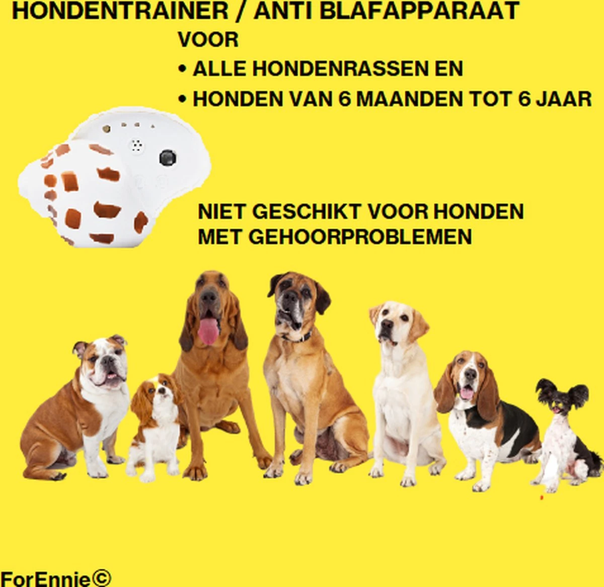 Merkloos Ultrasone Hondentrainer - Anti Blafapparaat | Anti Blaf Apparaat | Anti Blafband | Dierendag | Trainer | Design | Schelp | Retro | Blafband Voor Honden 6 Merkloos Ultrasone Hondentrainer - Anti Blafapparaat | Anti Blaf Apparaat | Anti Blafband | Dierendag | Trainer | Design | Schelp | Retro | Blafband Voor Honden - Afbeelding 4