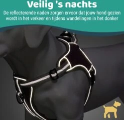 Mmoods Hondentuigje Grijs - Anti-Trek Tuig - Hondenharnas Voor Extra Grote Honden - Reflecterende Halsband Hond - Hondenhalsband Maat XL -Hondenartikelen Serie Winkel 1200x1167 34