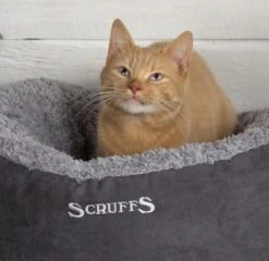 Scruffs Cosy Kattenmand - Comfortabel En Voordelig Met Zachte Binnenvoering En Imitatie Suède Buitenvoering - 3 Kleuren - Ø 45 Cm - Karamel -Hondenartikelen Serie Winkel 1200x1167 7