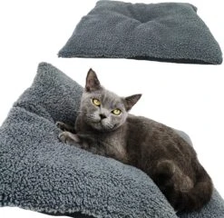 Pochon Pet - Hondenkussen - 70 X 50 Cm - Donkergrijs - Pluche - L -Hondenartikelen Serie Winkel 1200x1167 9