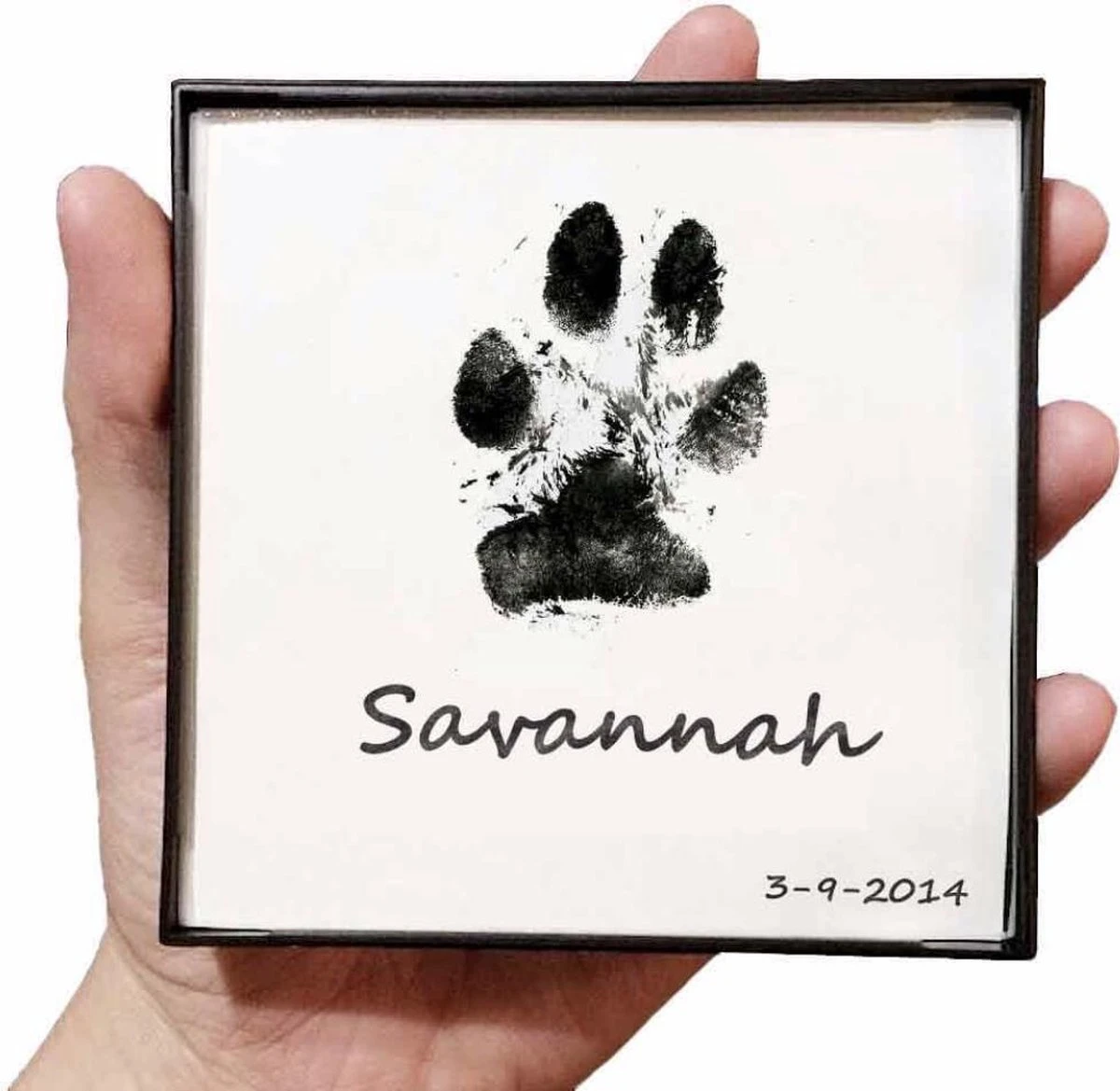 Merkloos Paw Print Pad - Pootafdruk Maken Van Hond Of Kat 7 Merkloos Paw Print Pad - Pootafdruk Maken Van Hond Of Kat - Afbeelding 6