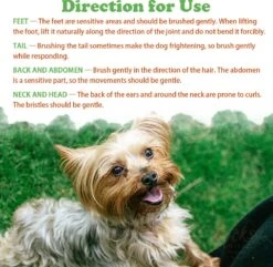 Merkloos Nobleza Dierenborstel - Hondenborstel - Kattenborstel - Tweezijdig - Dubbelzijdig - Hout - Maat L -Hondenartikelen Serie Winkel 1200x1170 15