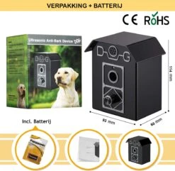 Merkloos Barky® Anti Blaf Apparaat Honden Ultrasoon Hondentrainer Incl Batterij - Anti Blafband Alternatief Veilig & Diervriendelijk - Dog Anti Bark Control -Hondenartikelen Serie Winkel 1200x1172 10