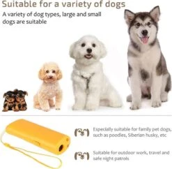 Merkloos Diervriendelijke Ultrasone Anti-Blaf Apparaat - Effectieve Hondentrainer - Anti Blaf Middel - Ultrasone Hondentrainer - Honden Clickertraining - Trainingshulp -Hondenartikelen Serie Winkel 1200x1178 13