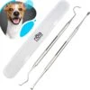 Nola & Coco® Tandsteen Verwijderaar Set Inclusief Bewaardoosje - Tandenkrabber - Set Van Twee - Hond - Kat - Tandenborstel - Tandplak Verwijderen - Tandenstoker - Honden Tanden Schoonmaken - Tandenhaakje - Gebitsreiniging 2 Nola & Coco® Tandsteen Verwijderaar Set Inclusief Bewaardoosje - Tandenkrabber - Set Van Twee - Hond - Kat - Tandenborstel - Tandplak Verwijderen - Tandenstoker - Honden Tanden Schoonmaken - Tandenhaakje - Gebitsreiniging -Hondenartikelen Serie Winkel 1200x1178 16