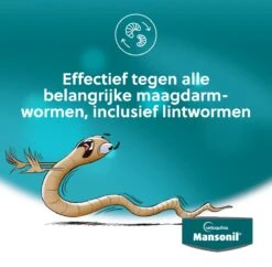 Mansonil All Worm Dog Tasty Ontwormingsmiddel (S/M Vanaf 2.5kg) - 6 Tabletten -Hondenartikelen Serie Winkel 1200x1178 21