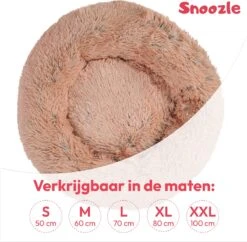 Snoozle Donut Hondenmand - Zacht En Luxe Hondenkussen - Wasbaar - Fluffy - Hondenmanden - 100cm - XXL - Dark Coffee -Hondenartikelen Serie Winkel 1200x1178 4