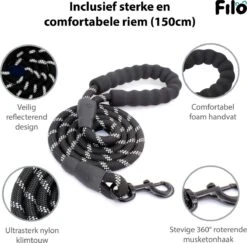 Filo Anti Trek Hondentuig Maat XL Met Hondenriem - Y Tuig Hond Verstelbaar - Hondenharnas Met Hondenlijn - Honden Tuigje - Leiband Hond - Hondentuigje - Extra Large - Riem -Hondenartikelen Serie Winkel 1200x1180 13
