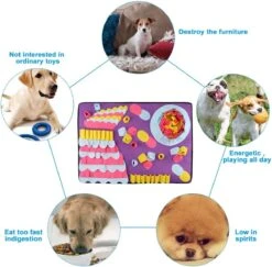 Snuffelmat Hond - Birthday Cake - XXL - Anti-Schrok - Slow Feeder -Hondenartikelen Serie Winkel 1200x1181 11
