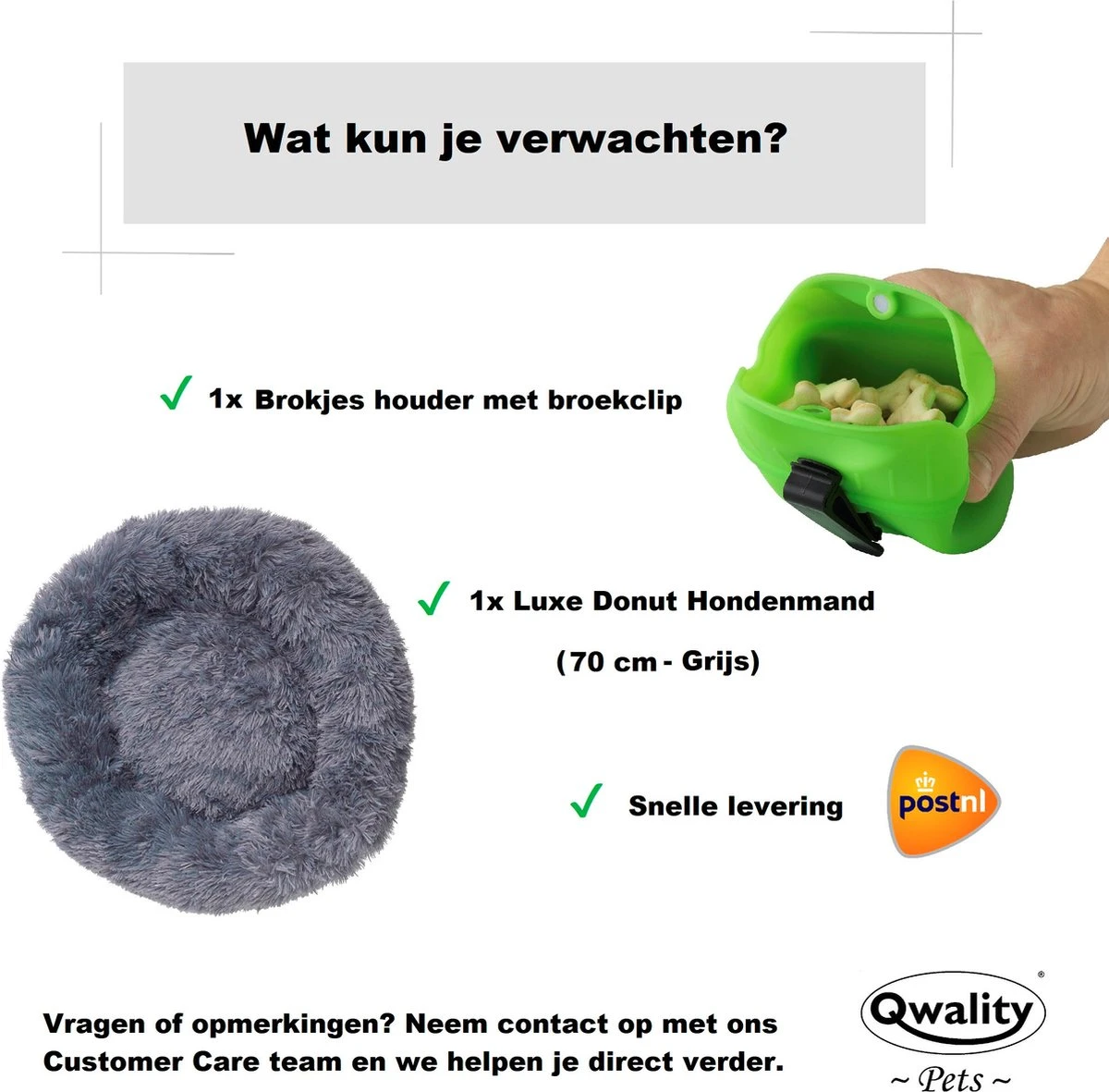 Hondenmand Donut – 70 Cm - Honden Mand – Pluche – Fluffy – Extra Zacht - Kattenmand - Hondenkussen – Kattenkussen – Bed - Wasbaar Met Rits – Hondenmanden – Rond – Bank – Grijs - Qwality 12 Hondenmand Donut – 70 Cm - Honden Mand – Pluche – Fluffy – Extra Zacht - Kattenmand - Hondenkussen – Kattenkussen – Bed - Wasbaar Met Rits – Hondenmanden – Rond – Bank – Grijs - Qwality - Afbeelding 10