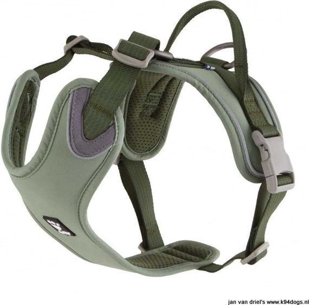Hurtta Weekend Warrior Eco Harness - 80/100 Cm - Hedge 11 Hurtta Weekend Warrior Eco Harness - 80/100 Cm - Hedge - Afbeelding 9