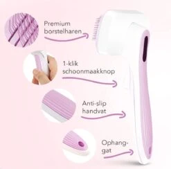 Lubadoo® - Kattenborstel - Hondenborstel - Kattenkam - Kattenhaar - Hondenhaar - Huisdierhaar Verwijderaar - Haarverwijderaar Voor Huisdieren - Langharig - Kortharig - Roze -Hondenartikelen Serie Winkel 1200x1184 8