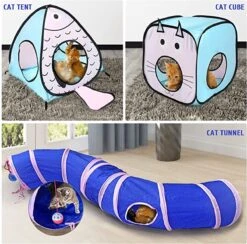 Fuegobird Kattentunnel - Tent+Tunnel 3 In 1 - Blauw/Roze 12 Fuegobird Kattentunnel - Tent+Tunnel 3 In 1 - Blauw/Roze -Hondenartikelen Serie Winkel 1200x1185 13