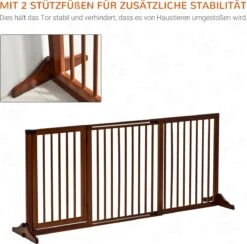 PawHut Barrière Verstelbare Lengte D06-079V01 -Hondenartikelen Serie Winkel 1200x1185 8