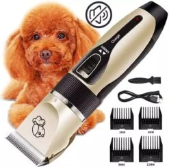 Merkloos Professionele Dierentondeuse - Scheerapparaat Voor Honden En Katten - Trimmer - 4 Opzetstukken - Oplaadbaar - Draadloos - Stil - Verschillende Haar En Vachtlengtes - Haartrimmer - Hondentrimmer - Honden Trimmer - Honden Knippen - Haren Knippen -Hondenartikelen Serie Winkel 1200x1186 14