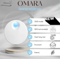 Omara Geurverdrijver – Kattenbak Geurverdrijver – 2023 Model- Oplaadbaar – 100% Krasvrij- Geurverwijderaar- Slimme Sensor -Hondenartikelen Serie Winkel 1200x1186 15