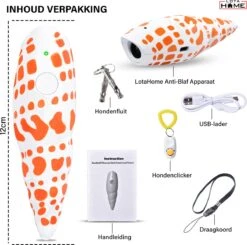 Merkloos LotaHome - Anti Blaf Apparaat - Hondentrainer Voor Binnen En Buiten - Bereik Tot 15 Meter - Diervriendelijk - Zonder Schok - Ultrasone - Voor Alle Honden - Inclusief Clicker -Hondenartikelen Serie Winkel 1200x1188 18