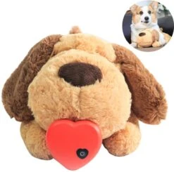 Merkloos Knuffel Met Hartslag Speciaal Voor Puppy's - Snuggle Heart Beat Puppy - Hartslagknuffel - Pluche -Hondenartikelen Serie Winkel 1200x1188 20