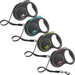 Flexi Rollijn Design - Zwart - L 8 Flexi Rollijn Design - Zwart - L -Hondenartikelen Serie Winkel 1200x1189 21