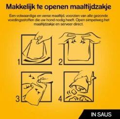 Pedigree Adult In Saus Honden Natvoer - Vier Verschillende Smaken - 80 X 100 Gr -Hondenartikelen Serie Winkel 1200x1189 4