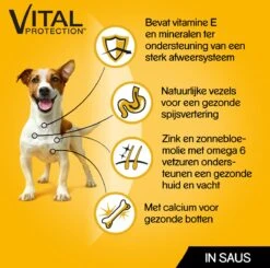 Pedigree Adult In Saus Honden Natvoer - Vier Verschillende Smaken - 80 X 100 Gr -Hondenartikelen Serie Winkel 1200x1189 5