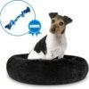 Pawzle Hondenmand - Donut Hondenkussen - Kattenmand - Bed Voor Honden & Katten - Wasbaar - 60cm - Zwart -Hondenartikelen Serie Winkel 1200x1189 9