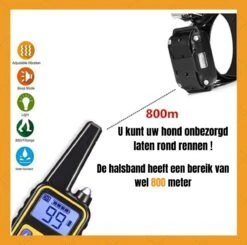 W&Z® Anti Blafband Inclusief Afstandsbediening- 3-60KG - Diervriendelijk - Zonder Schok - Vibratie/Audio/Licht - Anti Blaf Band - Water Bestendig -Hondenartikelen Serie Winkel 1200x1190 16