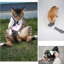 Igoods Kattenborstel - Kattenhaar Verwijderaar - Ontpluizer - Grijs -Hondenartikelen Serie Winkel 1200x1191 6