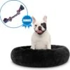 Pawzle Hondenmand - Donut Hondenkussen - Kattenmand - Bed Voor Honden & Katten - Wasbaar - 80cm - Zwart 1 Pawzle Hondenmand - Donut Hondenkussen - Kattenmand - Bed Voor Honden & Katten - Wasbaar - 80cm - Zwart -Hondenartikelen Serie Winkel 1200x1192 3