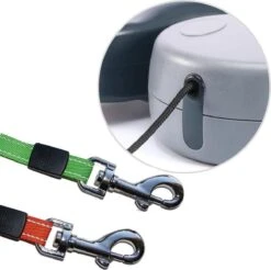 Merkloos Dubbele Hondenriem Voor Twee Honden - Grijs - Tot 22 Kg (per Hond) - 300 Cm -Hondenartikelen Serie Winkel 1200x1194 12