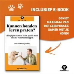 Vulpes Pets® PRO Praatknop Voor Honden Met Speelmat - Dogbuttons - Laat Uw Huisdier Spreken - Hondenspeelgoed - Honden Training - Inclusief E-Book En Speelmat -Hondenartikelen Serie Winkel 1200x1194 15