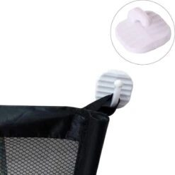 Merkloos ACE Pets – Oprolbaar Hondenrek Voor Binnen - Traphekje Hond Zonder Boren - Veiligheidshek Deurhekje - 180 X 72 Cm - Zwart -Hondenartikelen Serie Winkel 1200x1196 19