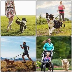 Canicross Looplijn Hond Met Heupriem Voor Hardlopen - Elastische Handsfree Hondenriem - Honden Trainingslijn - 150/200cm - Groen -Hondenartikelen Serie Winkel 1200x1196 21