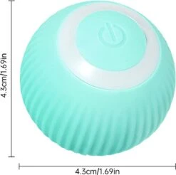 Merkloos Speelbal - Slimme Interactieve Zelfrollende Bal - Kat En Hond Speelgoed - Kattenspeelgoed - BLAUW -Hondenartikelen Serie Winkel 1200x1196 38