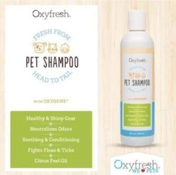 Oxyfresh Pets Hondenshampoo & Kattenshampoo - 237ml - Diervriendelijke Shampoo Voor Honden En Katten Zonder Irriterende Bestanddelen -Hondenartikelen Serie Winkel 1200x1197 13