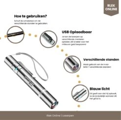 Rlek Online® Laserpen - USB Oplaadbaar - Online E-Book - Hondenspeelgoed - Laser - Kattenspeeltjes - 7 Verschillende Opties - Zaklamp/UV Licht 15 Rlek Online® Laserpen - USB Oplaadbaar - Online E-Book - Hondenspeelgoed - Laser - Kattenspeeltjes - 7 Verschillende Opties - Zaklamp/UV Licht -Hondenartikelen Serie Winkel 1200x1197 37