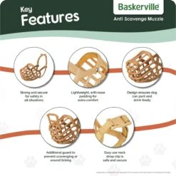 Baskerville Classic Muzzle Muilkorf - Maat 5 -Hondenartikelen Serie Winkel 1200x1198 29